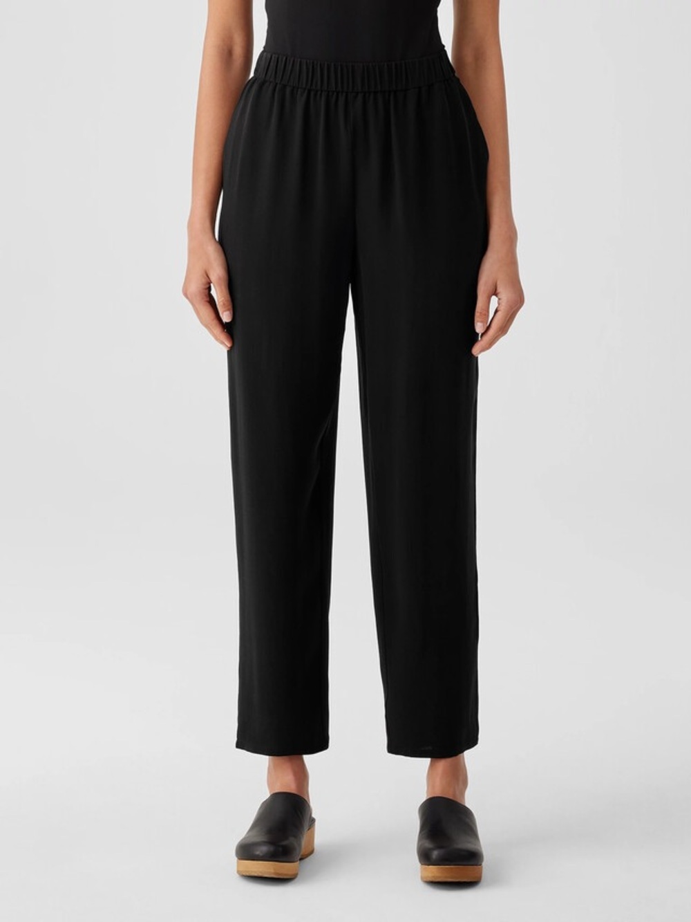 Eileen Fisher Silk Crêpe Pants